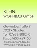 Klein Wohnbau GmbH